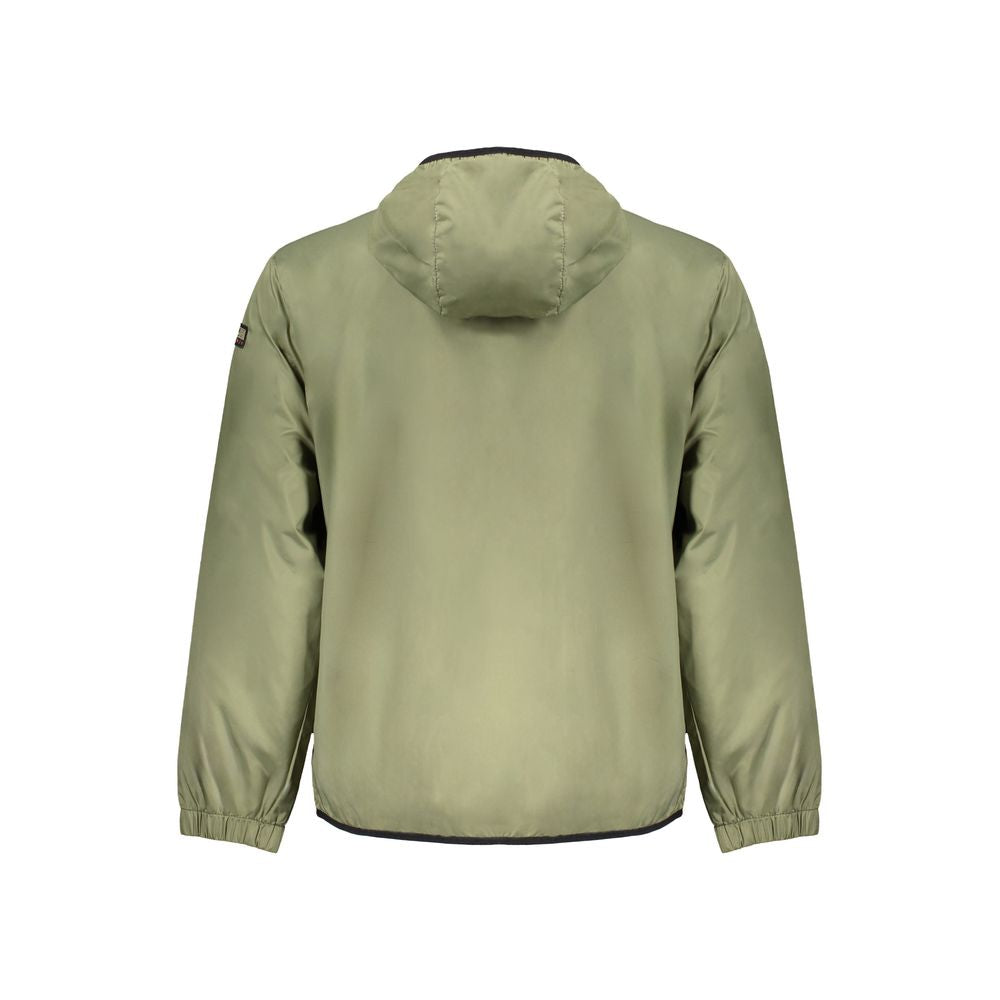 Napapijri Elegant Waterproof Hooded Sports Jacket