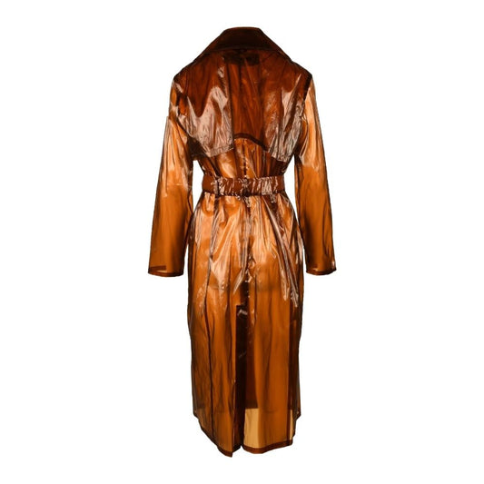 Patrizia Pepe Elegant Copper Toned Trench Coat