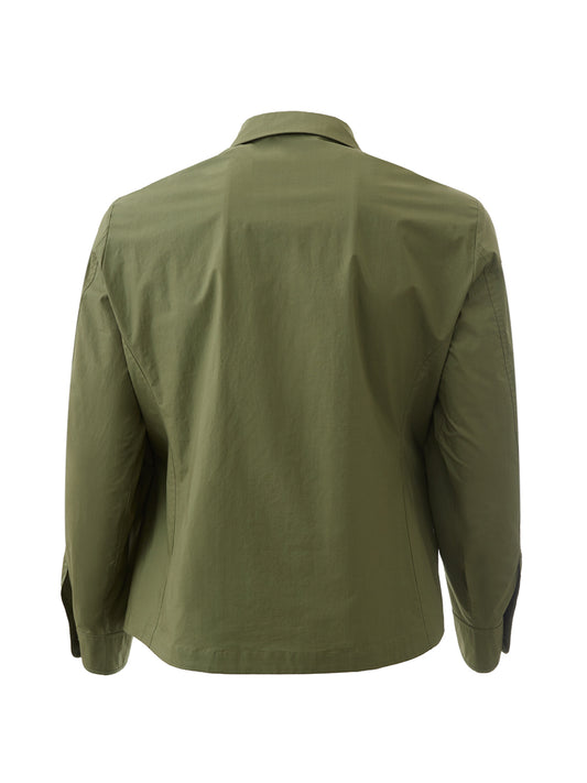 Sealup Elegant Green Cotton Saharan Jacket