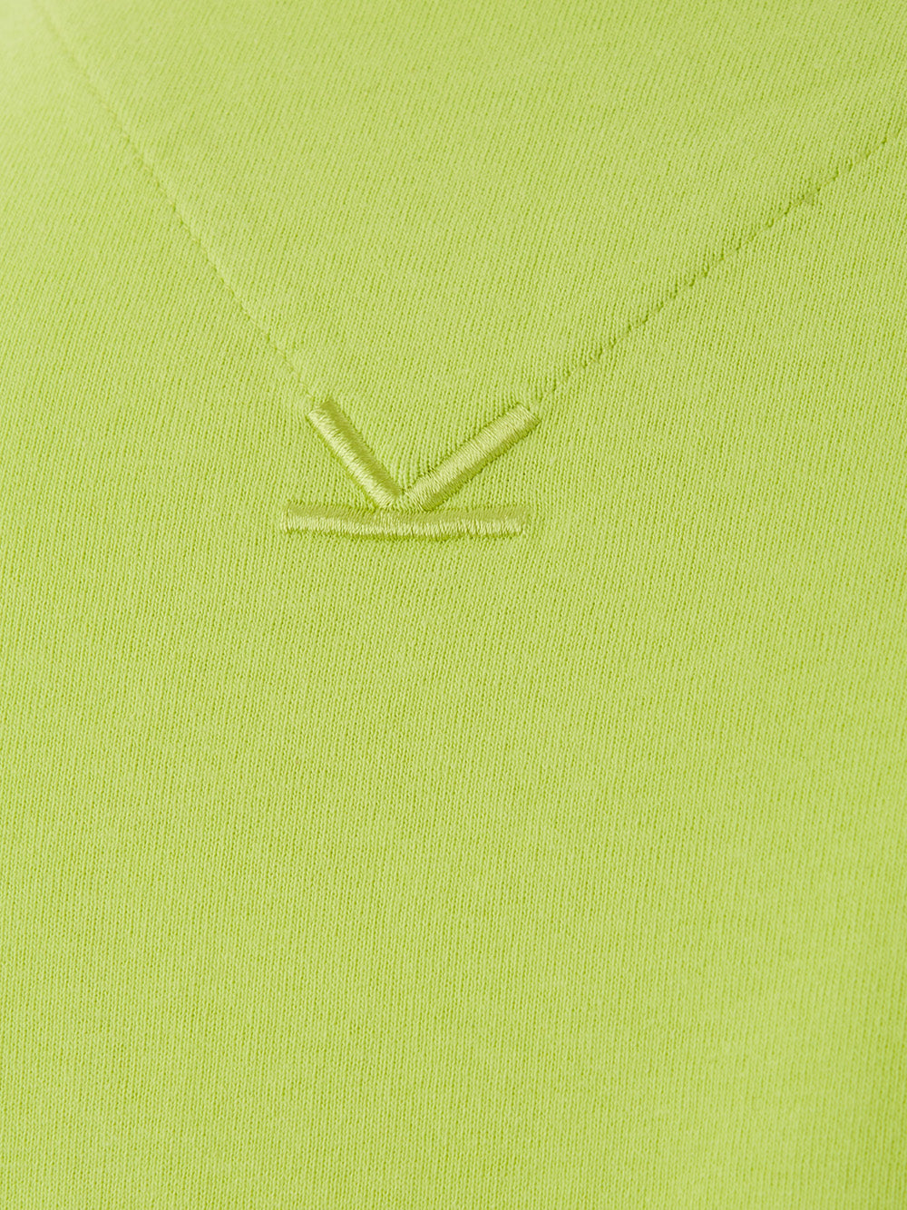 Kenzo Sunny Yellow Logo Sleeve Cotton Tee