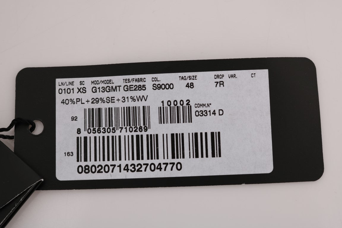 Dolce & Gabbana Multicolor Patterned Slim Fit Blazer