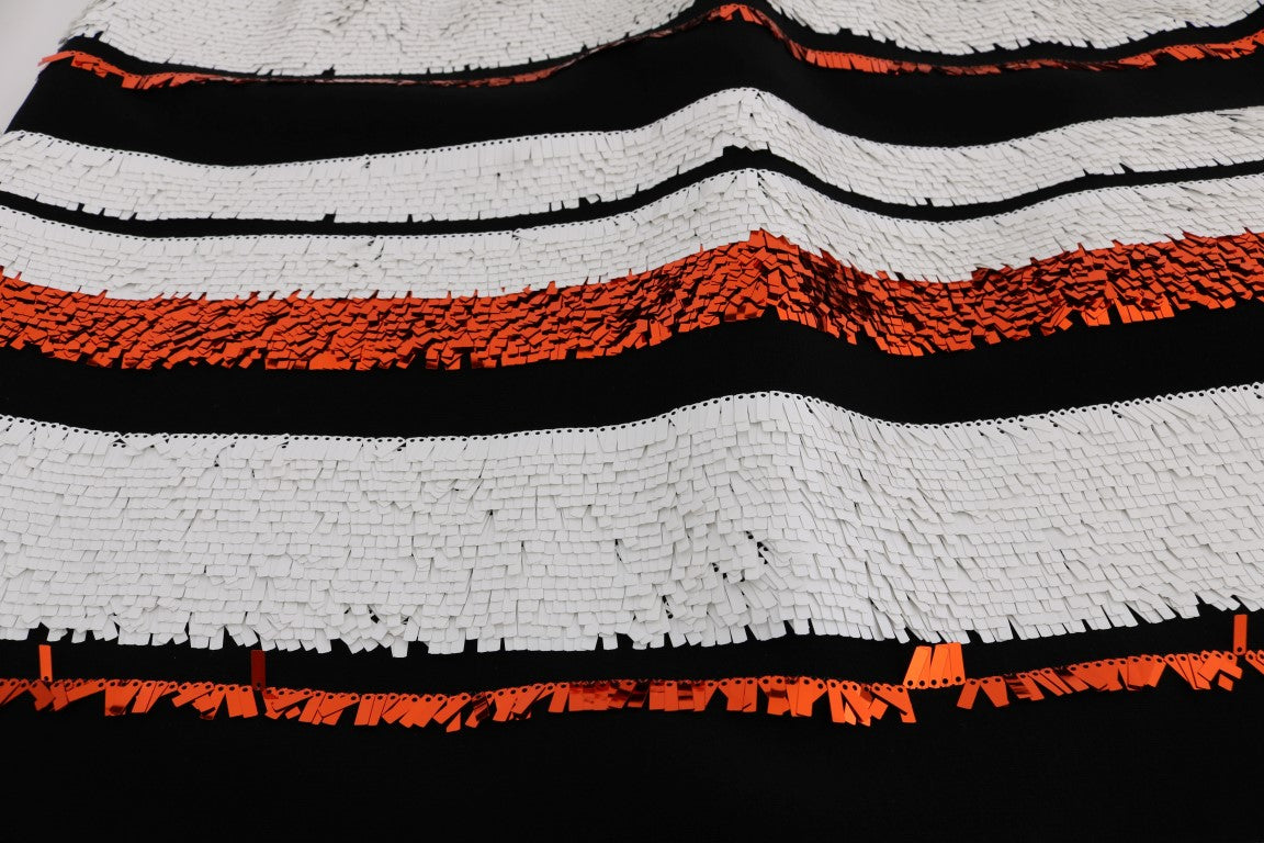 Dolce & Gabbana Sleeveless Striped Sheath Dress