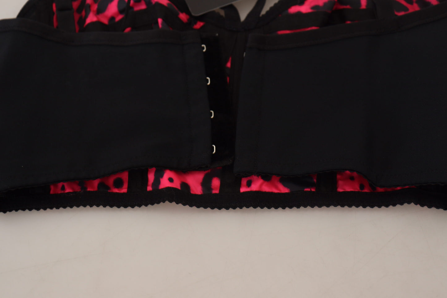 Dolce & Gabbana Leopard Print Bustier Corset Top