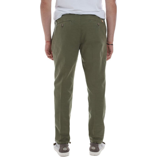 Yes Zee Elastic Waist Soft Cotton Trousers