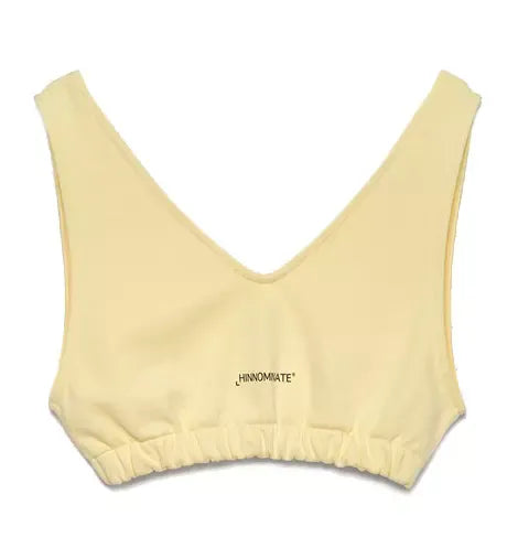 Hinnominate Sunny Yellow Oversized Cotton Top