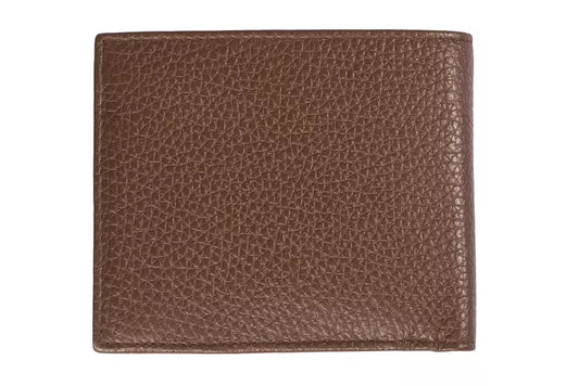 Trussardi Elegant Tumbled Leather Men's Wallet