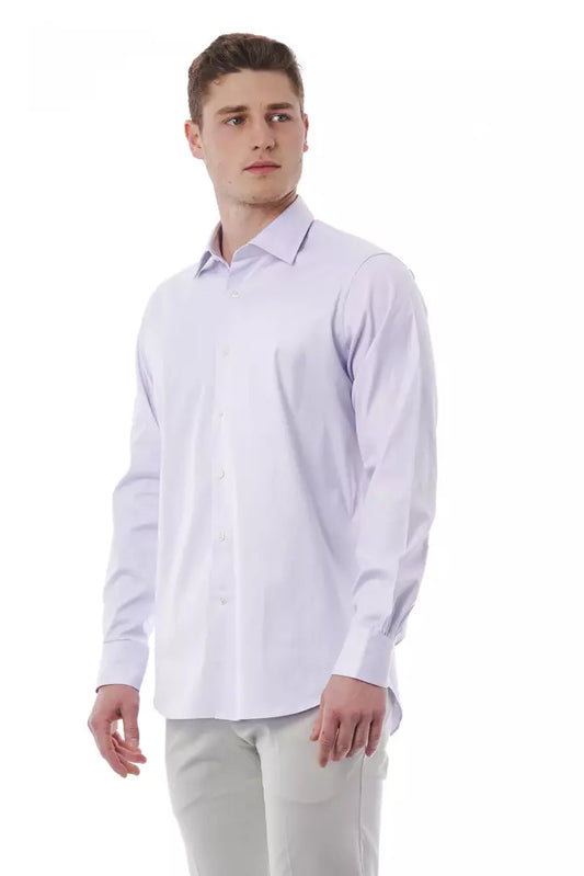 Bagutta Elegant Pink Italian Collar Shirt - Regular Fit
