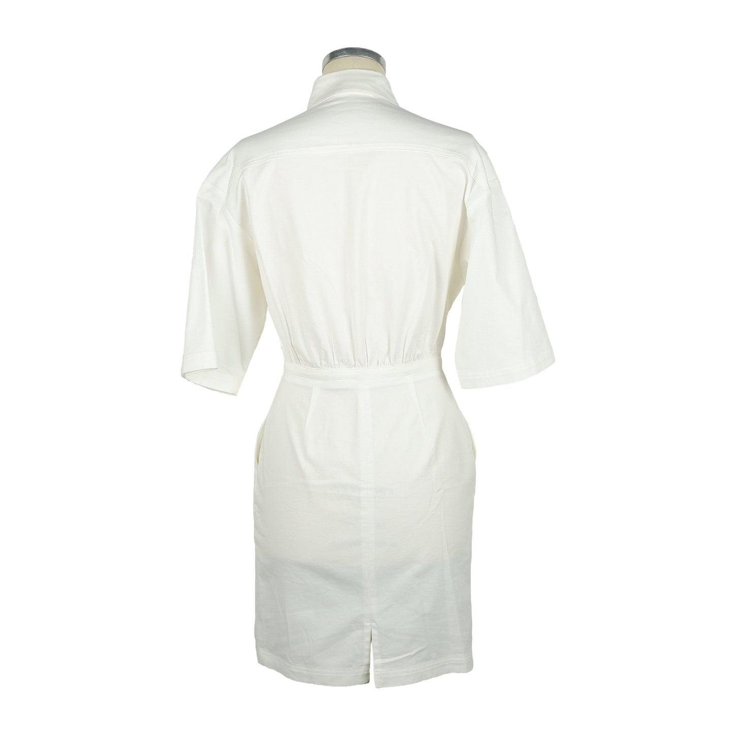 Love Moschino Chic Short Sleeve Buttoned Dress