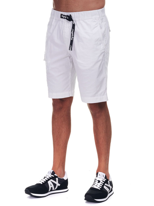 Refrigiwear Summertime Elegance White Cotton Shorts