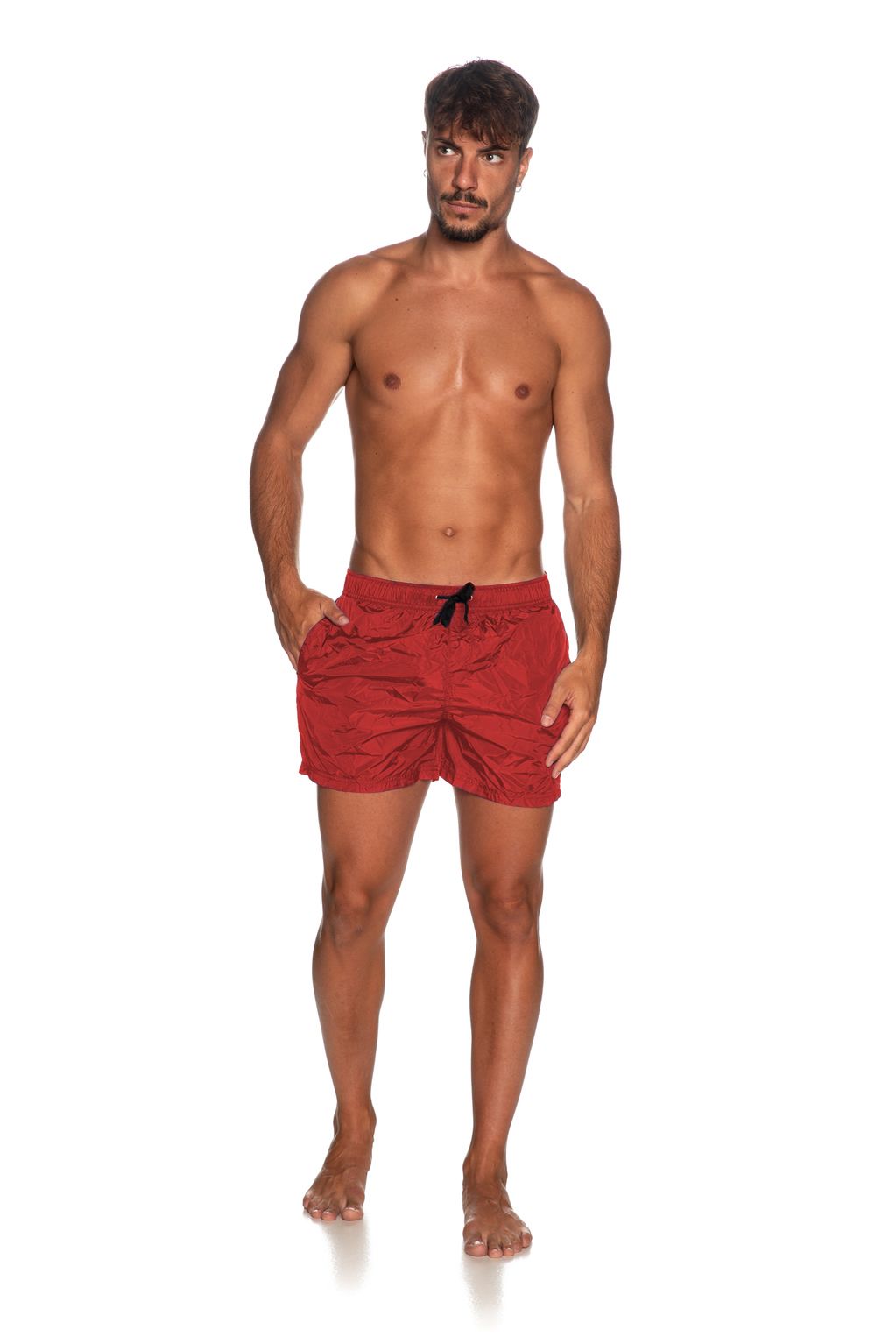 Refrigiwear Elegant Pink Nylon Men's Swim Shorts