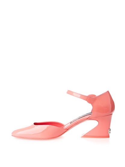 Dolce & Gabbana Chic Pink Patent Leather Mary Jane Shoes