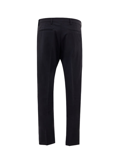 Valentino Elegant Tailored Blue Wool Trousers