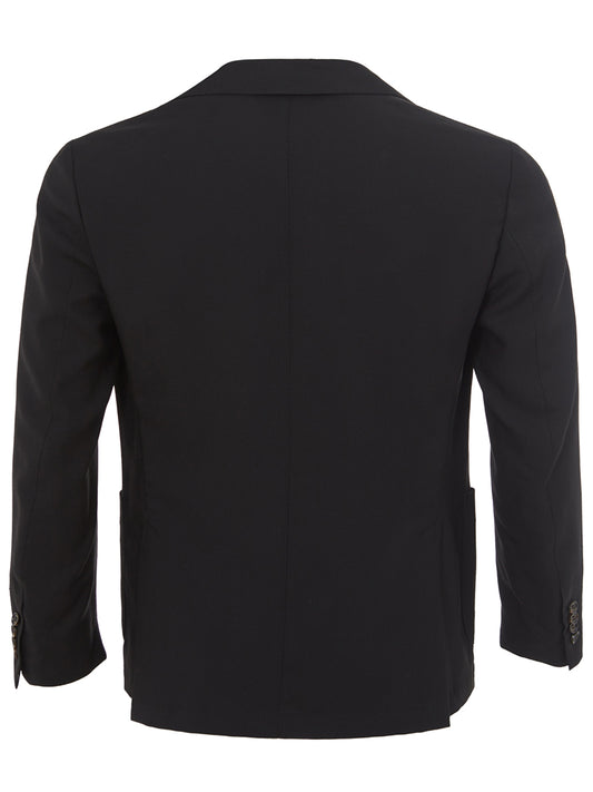 Colombo Elegant Black Cashmere Jacket