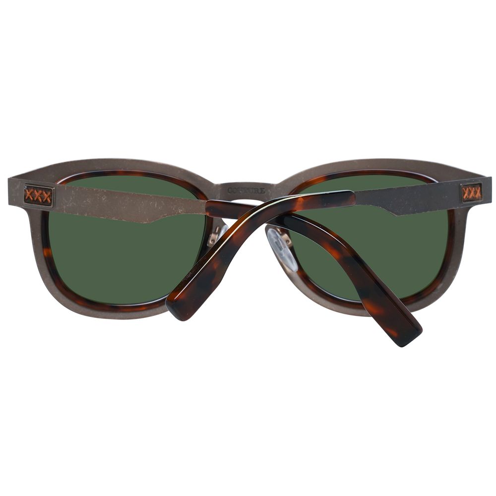 Zegna Couture Gray Men Sunglasses