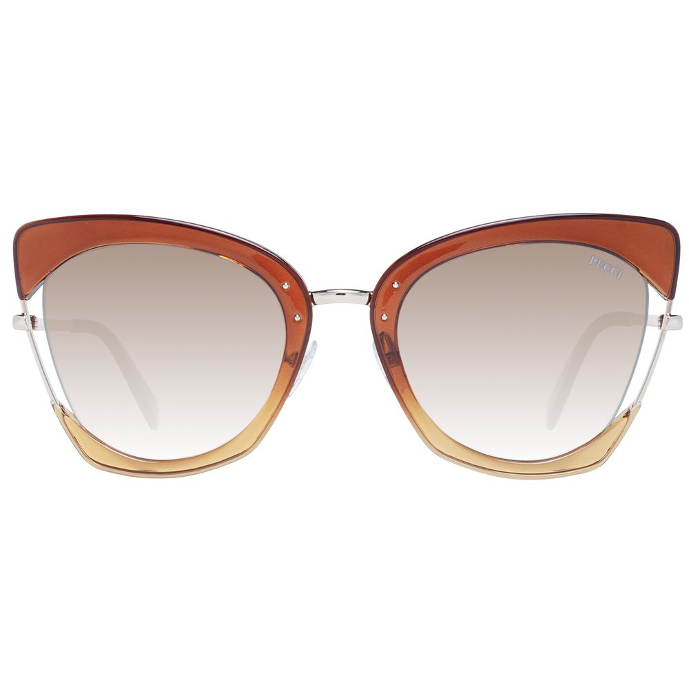 Emilio Pucci Brown Women Sunglasses