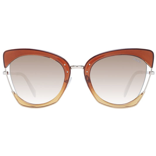 Emilio Pucci Brown Women Sunglasses