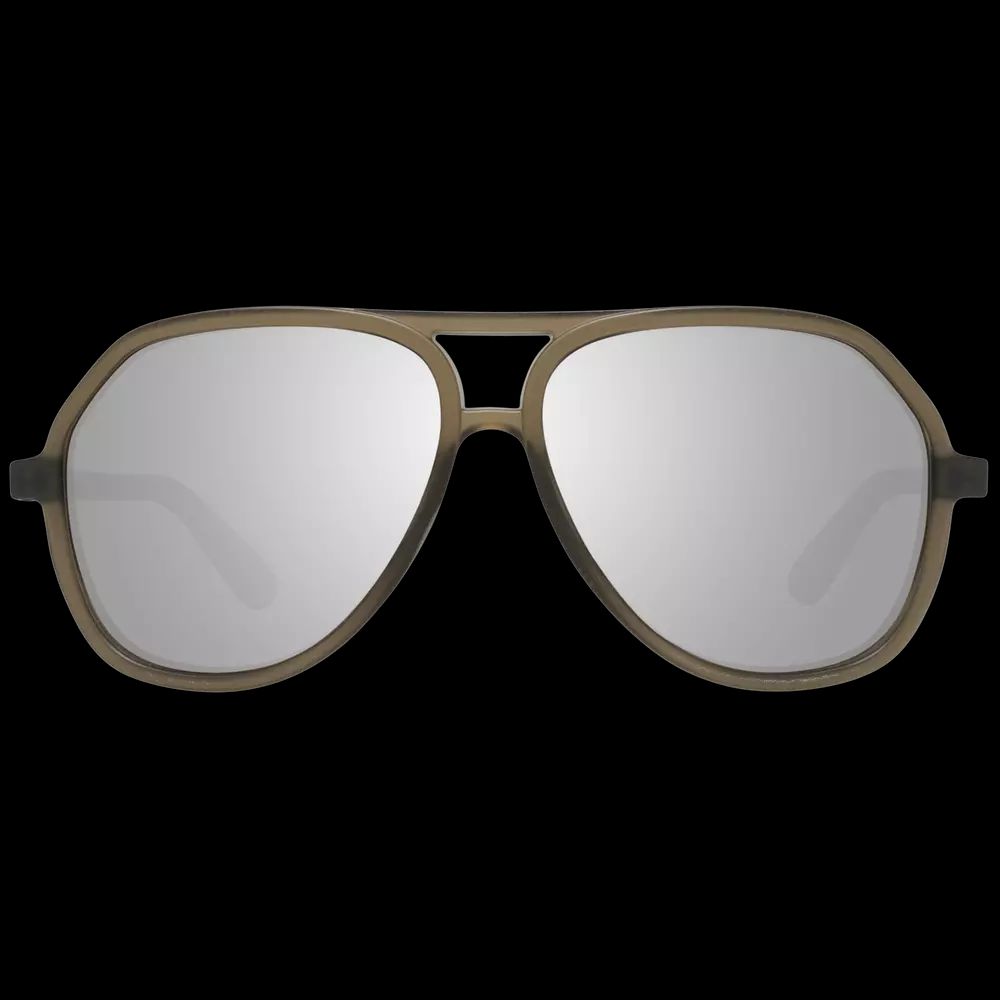 Guess Brown Men Sunglasses