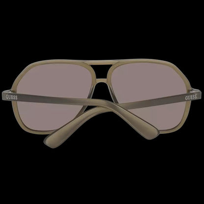 Guess Brown Men Sunglasses