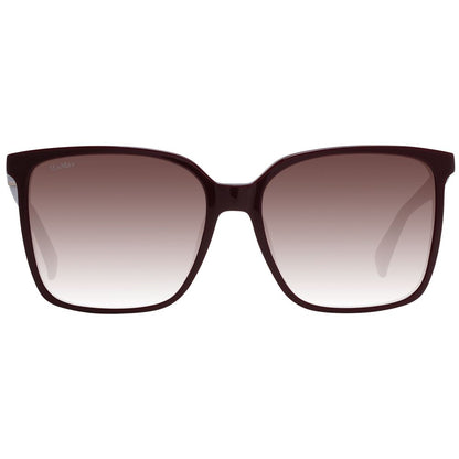 Max Mara Burgundy Women Sunglasses