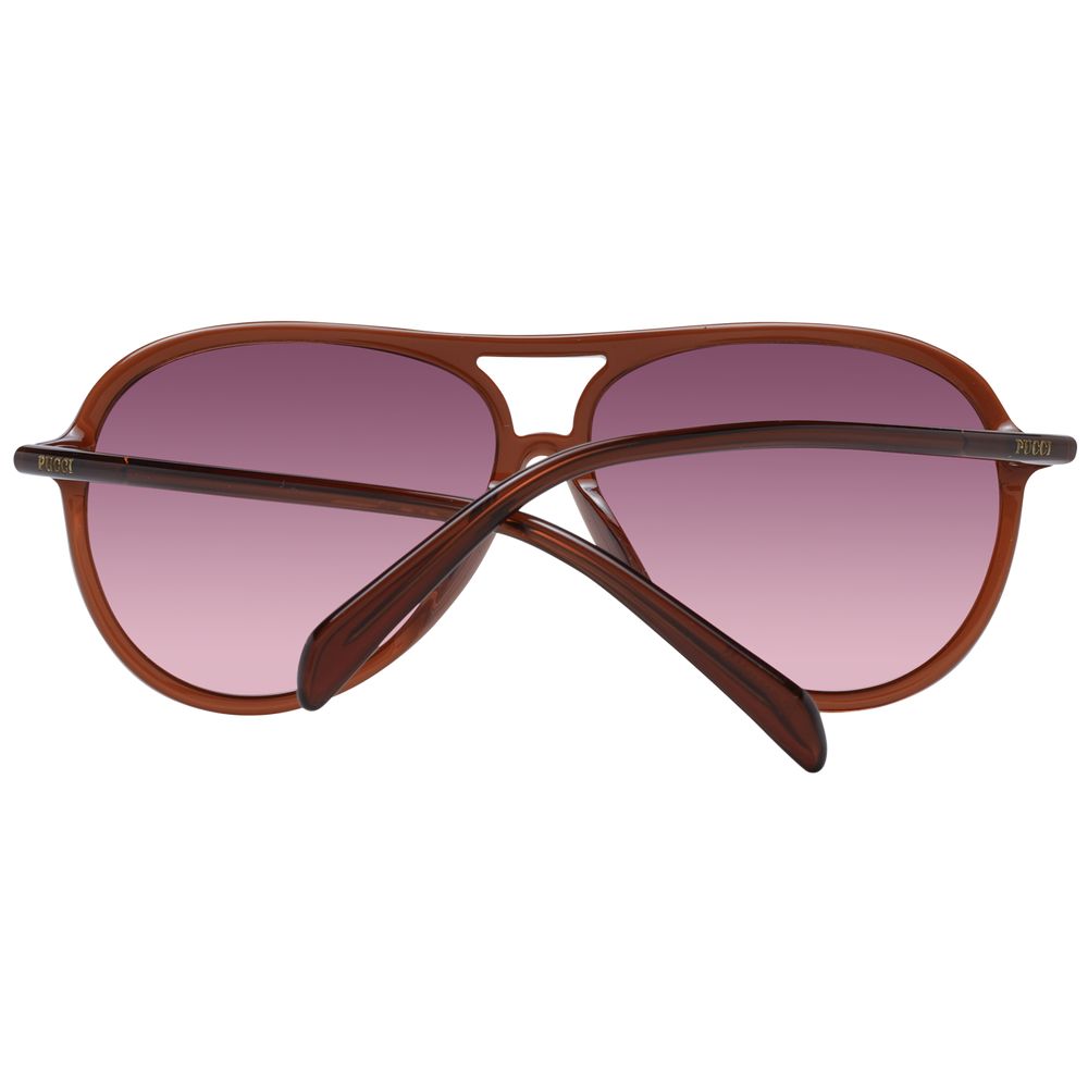 Emilio Pucci Brown Women Sunglasses