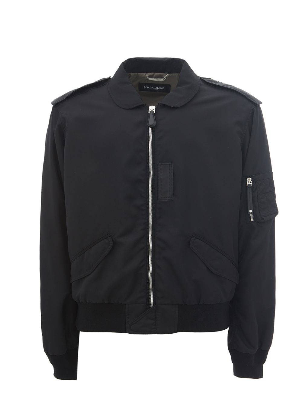 Dolce & Gabbana Timeless Black Bomber Jacket