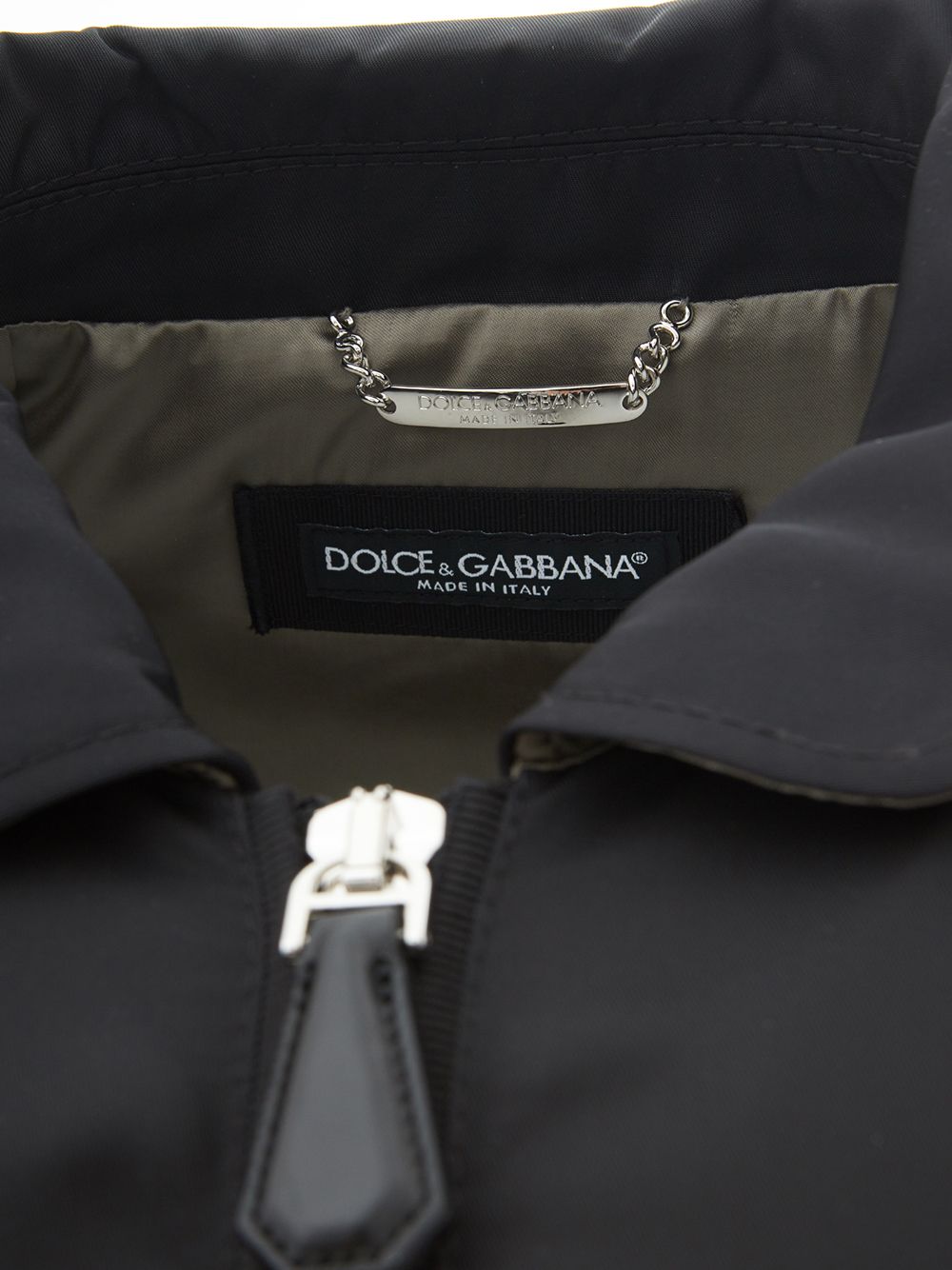 Dolce & Gabbana Timeless Black Bomber Jacket