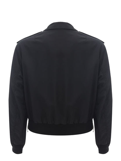 Dolce & Gabbana Timeless Black Bomber Jacket