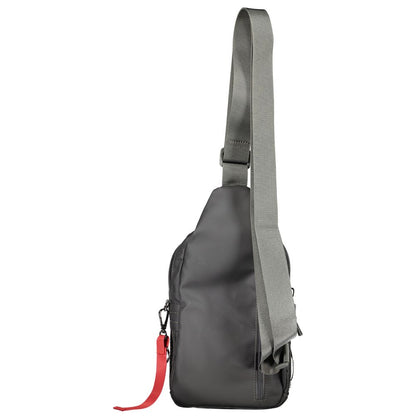 Aeronautica Militare Stylish Gray One-Shoulder Bag for Men