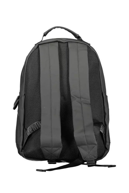 Bikkembergs Urban Elite Black Backpack with Laptop Compartment