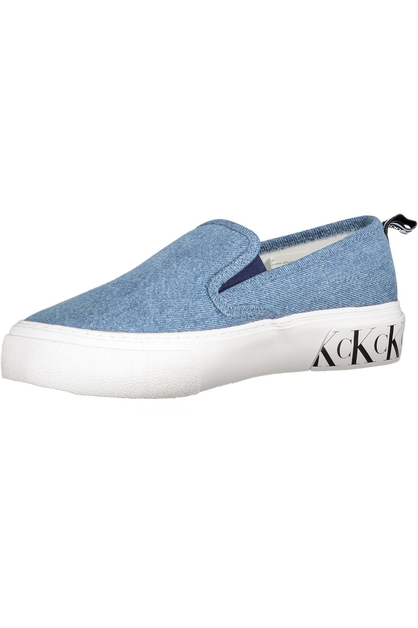 Calvin Klein Chic Laceless Sneakers with Contrasting Accents