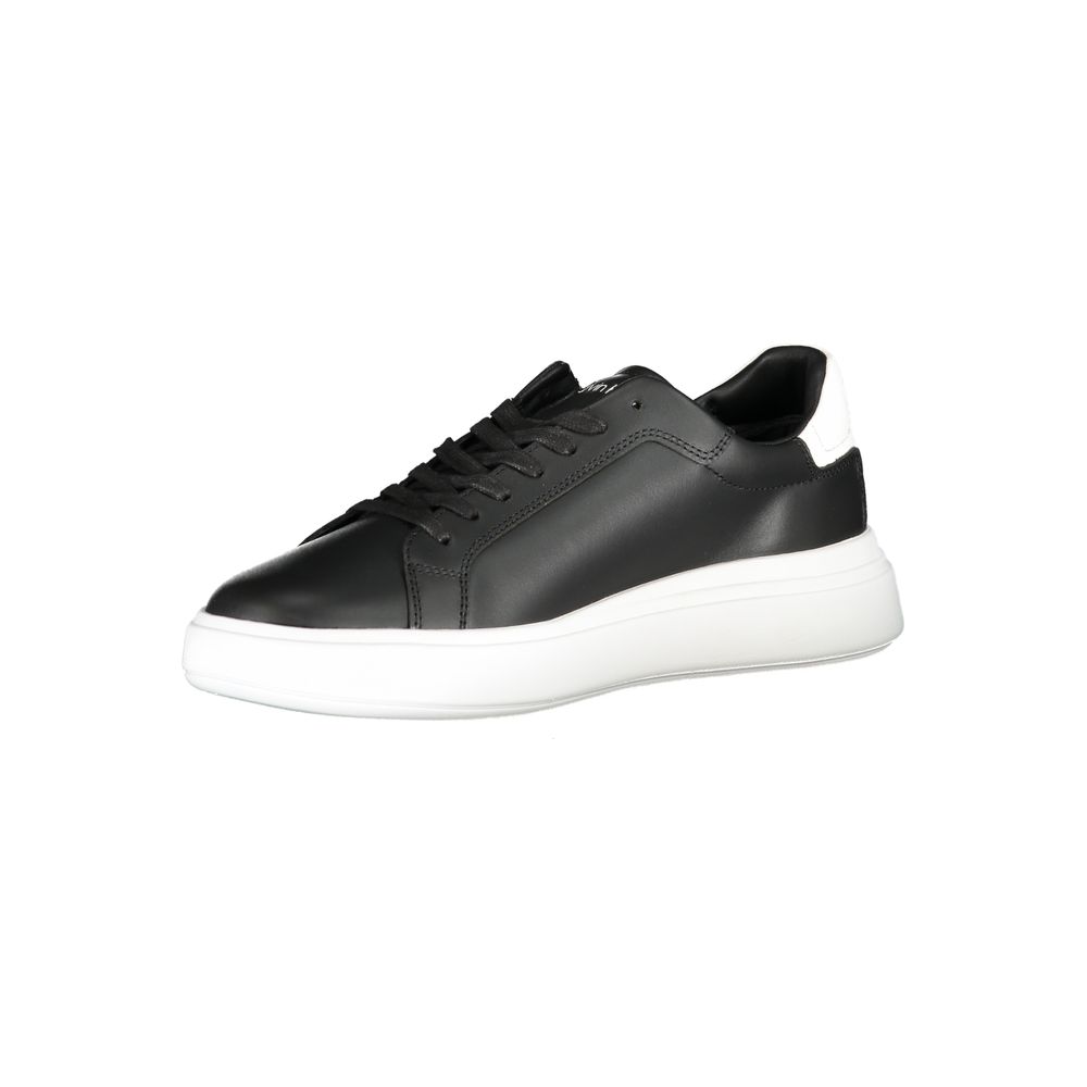 Calvin Klein Sophisticated Black Sneakers with Contrast Accents