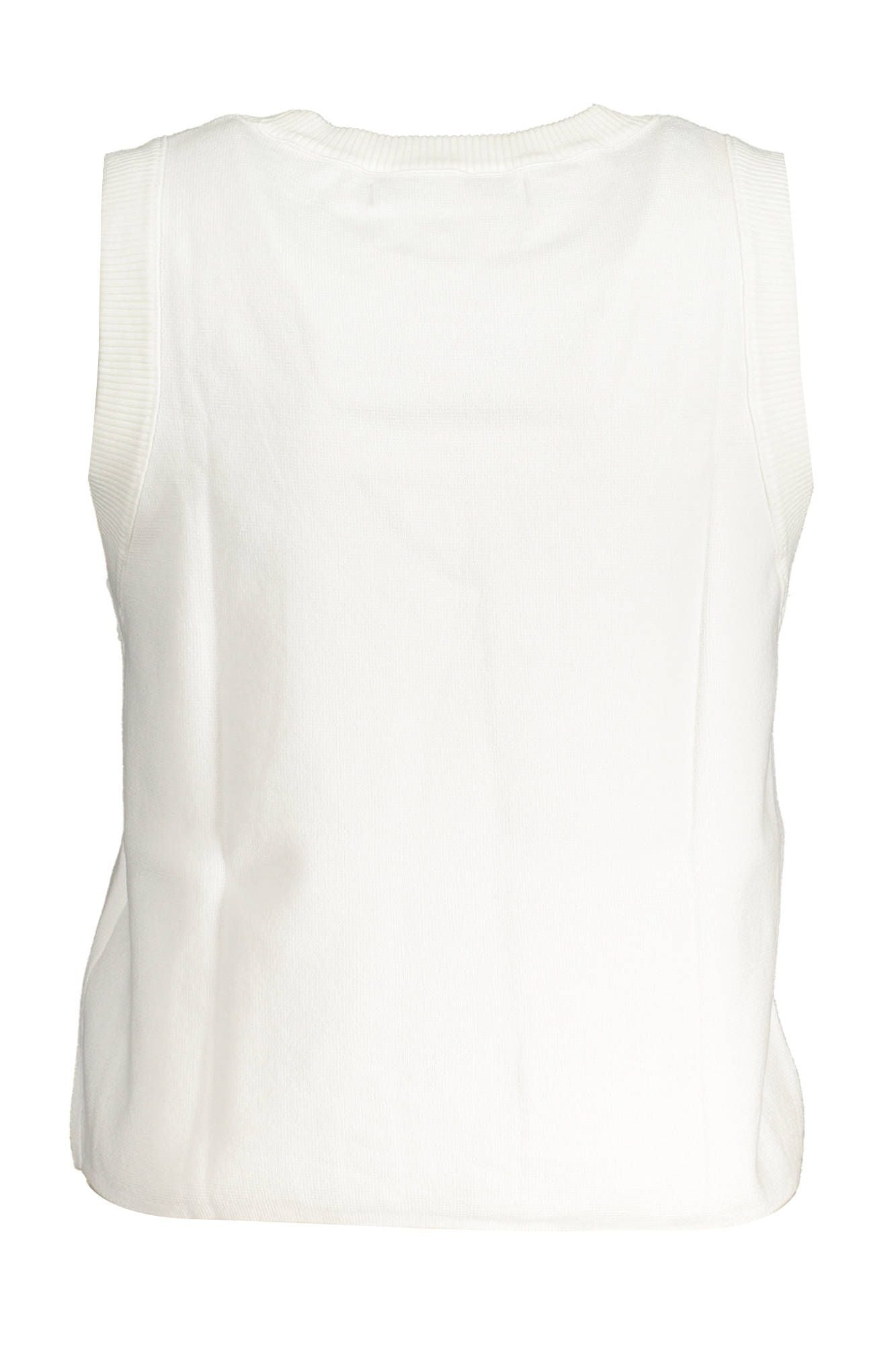 Calvin Klein Sleek Cotton-Polyamide White Tank Top