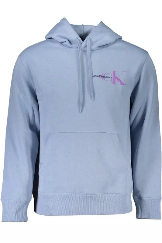 Calvin Klein Elevated Light Blue Hooded Sweatshirt