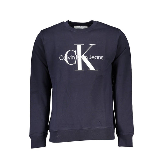 Calvin Klein Chic Blue Crew Neck Fleece Sweatshirt