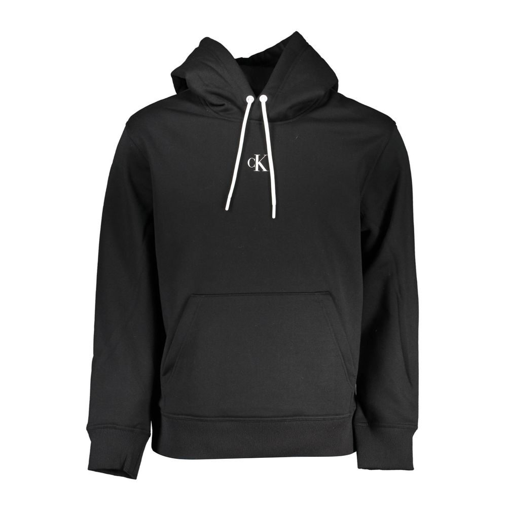 Calvin Klein Elegant Contrast Detail Hooded Sweatshirt