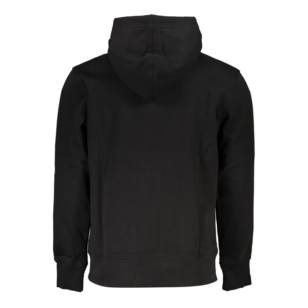 Calvin Klein Chic Black Fleece Hooded Sweatshirt