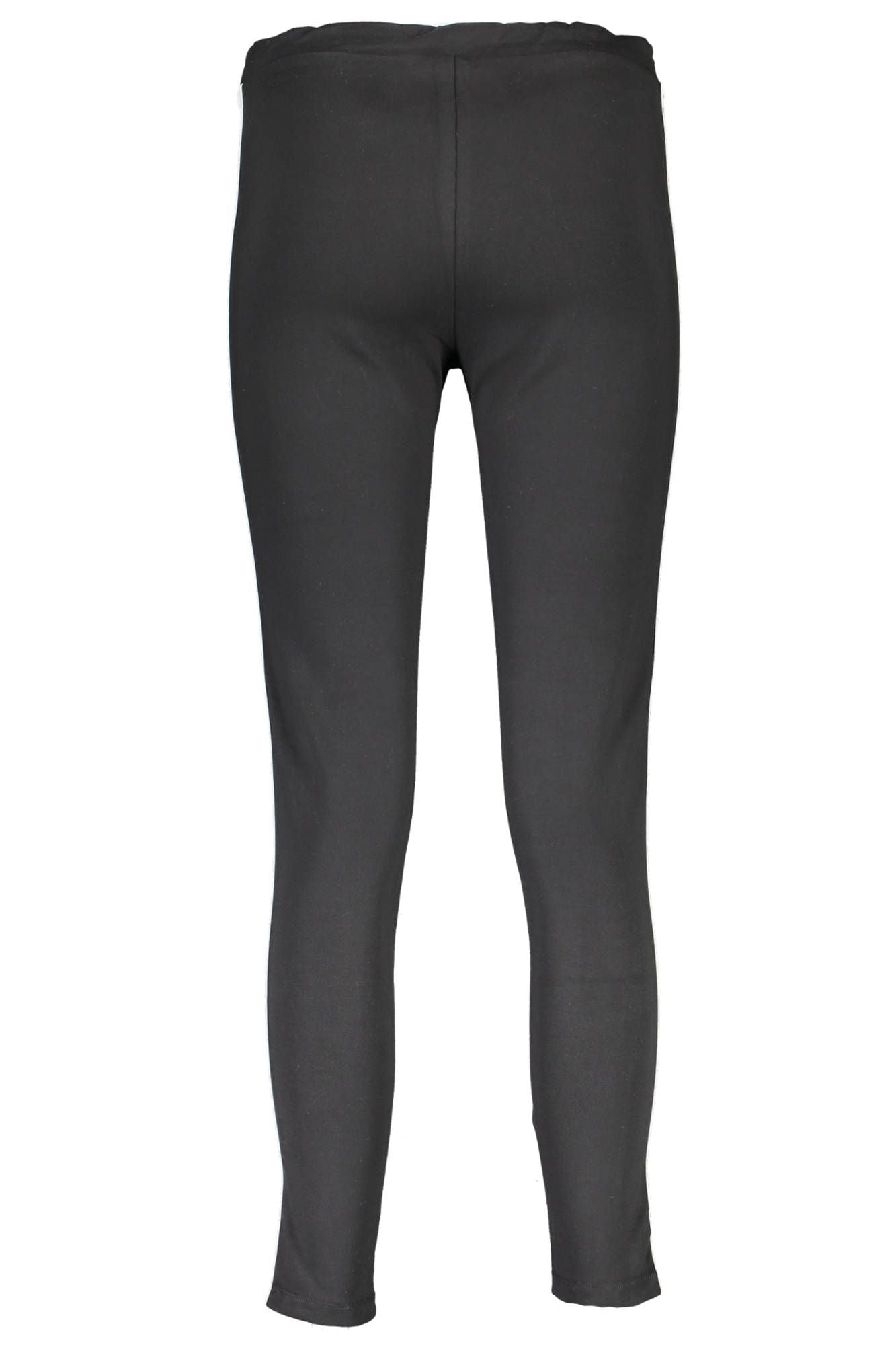 Calvin Klein Elegant Black Cotton Blend Leggings