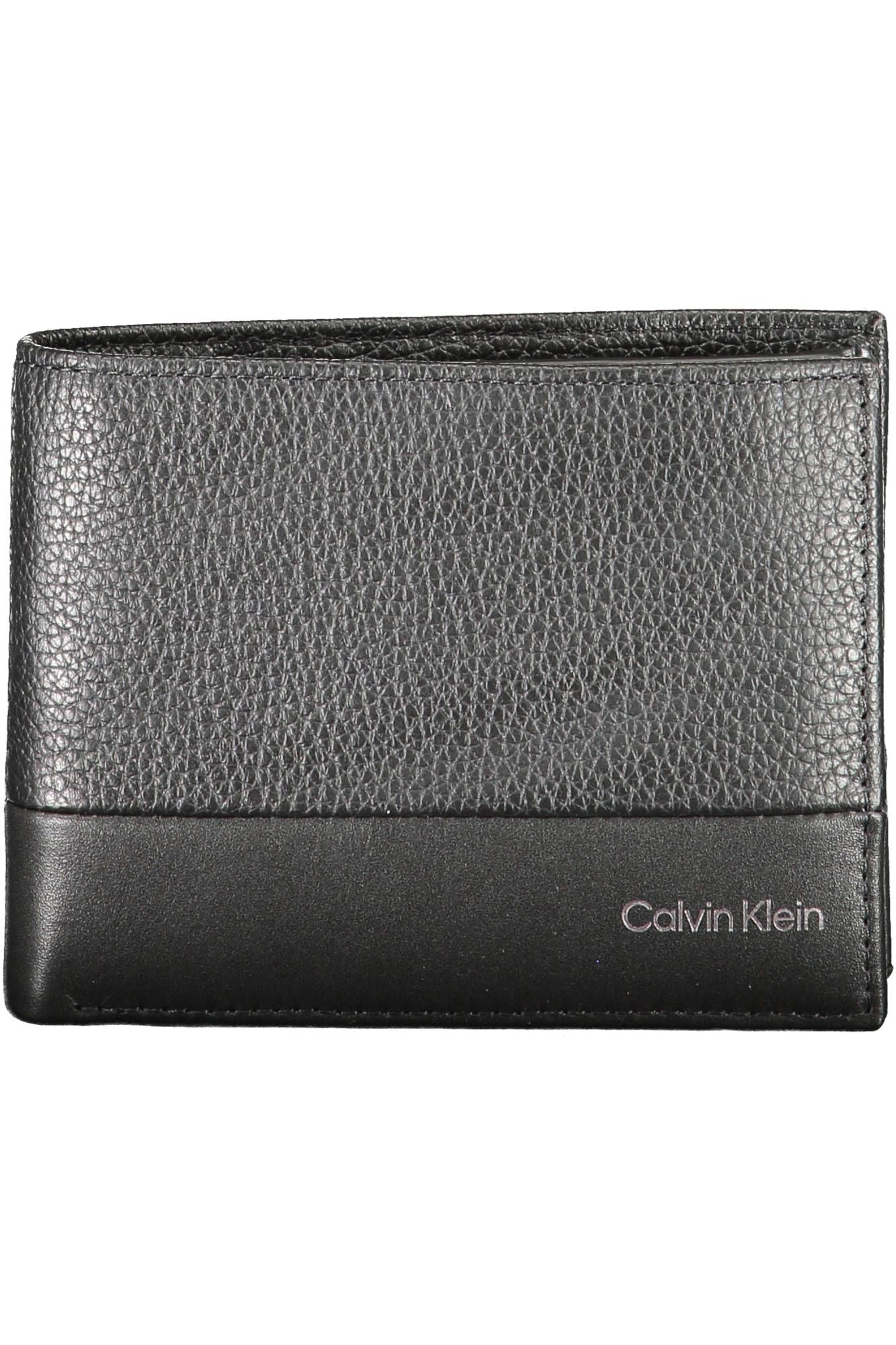 Calvin Klein Sleek Black Leather Wallet with RFID Block