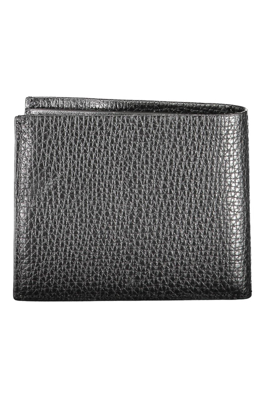 Calvin Klein Sleek Black Leather RFID Wallet