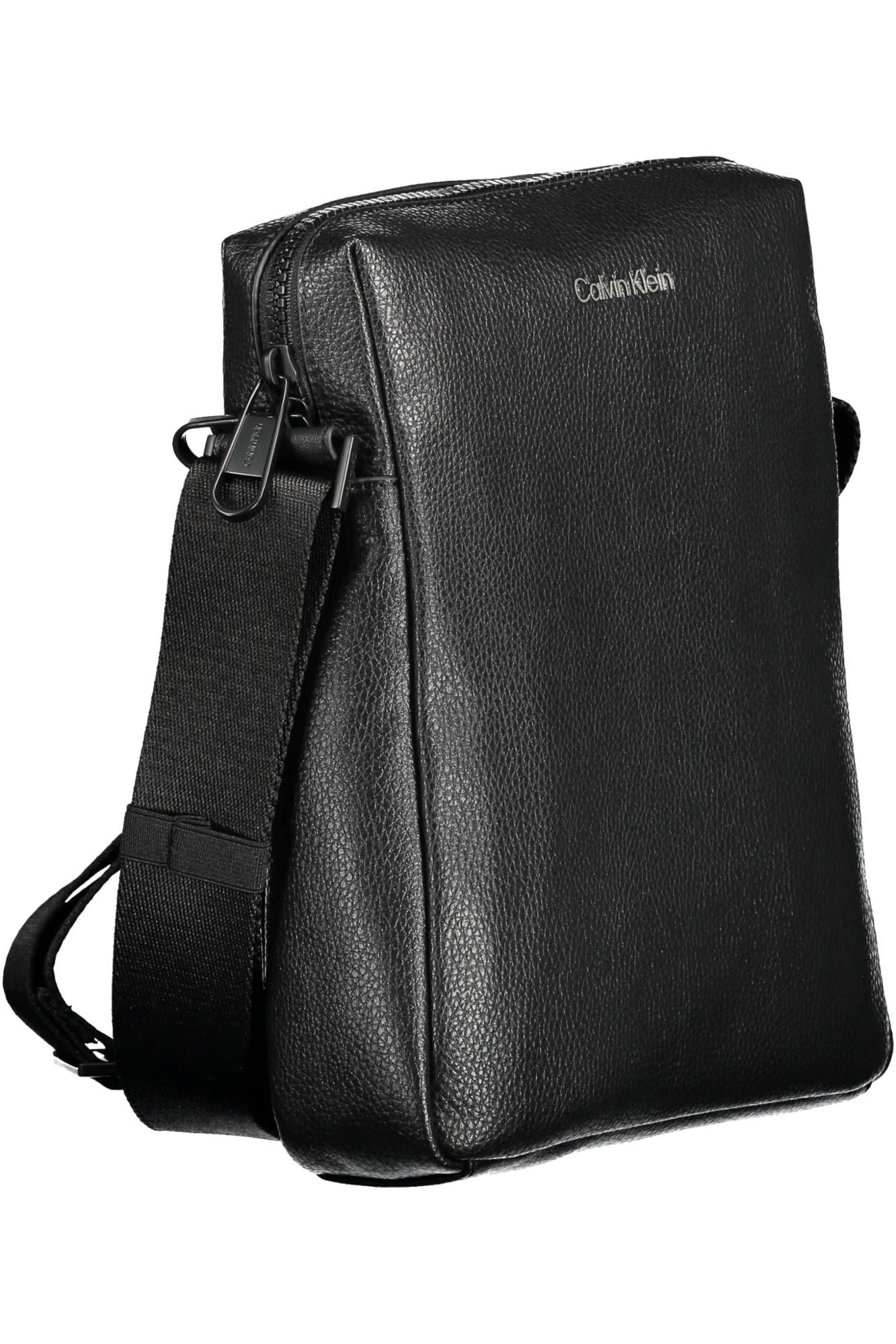 Calvin Klein Sleek Black Eco-Conscious Shoulder Bag