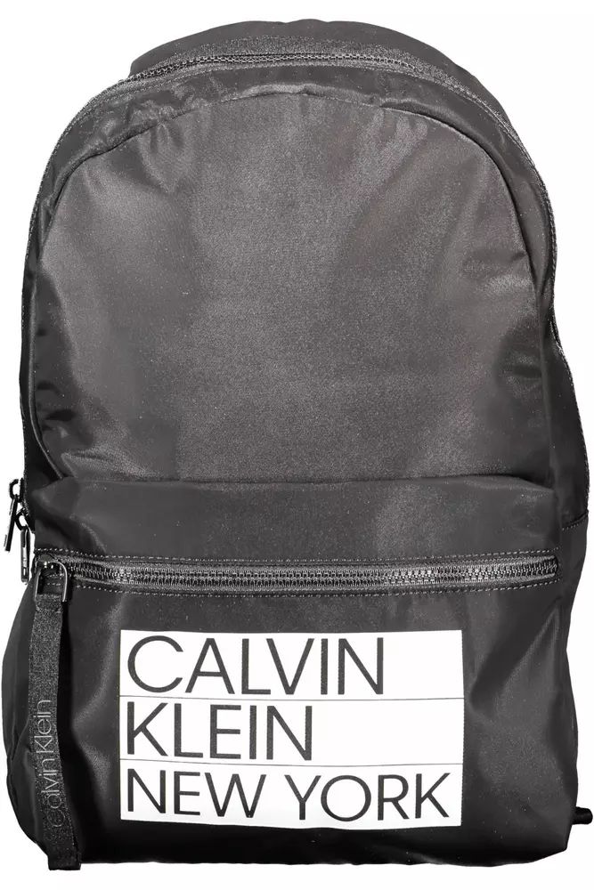 Calvin Klein Elegant Black Backpack with Laptop Compartment