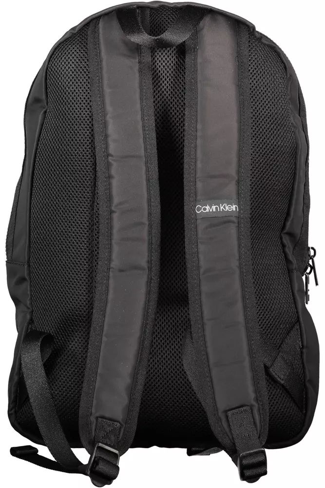 Calvin Klein Elegant Black Backpack with Laptop Compartment