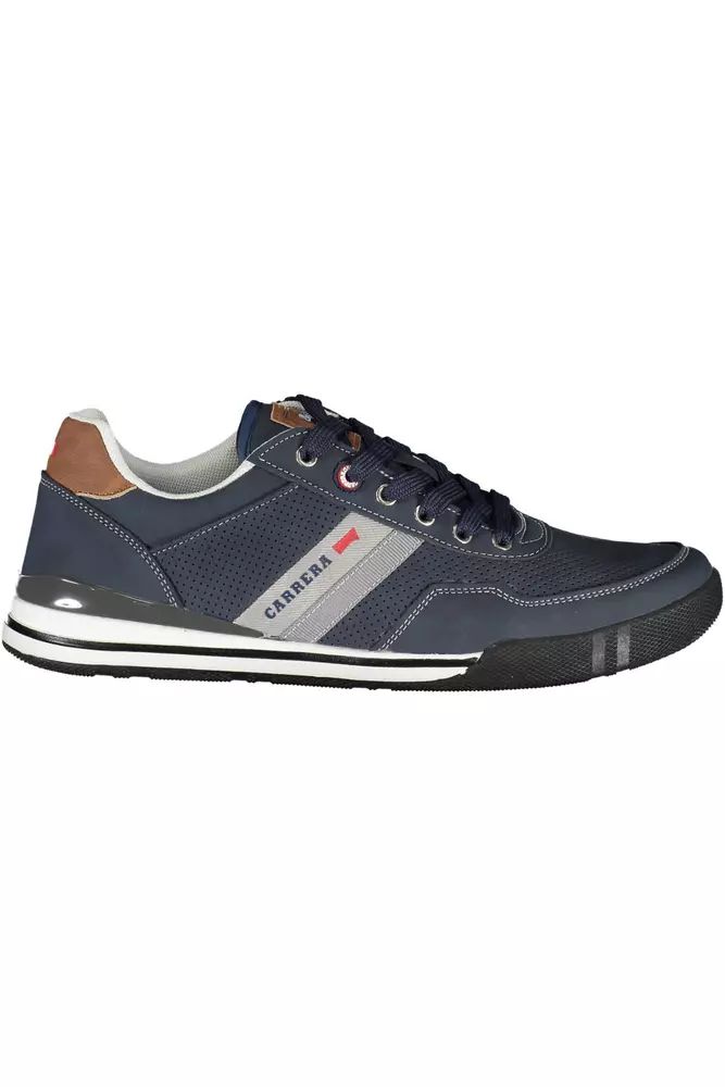 Carrera Sleek Blue Contrasting Sports Sneakers