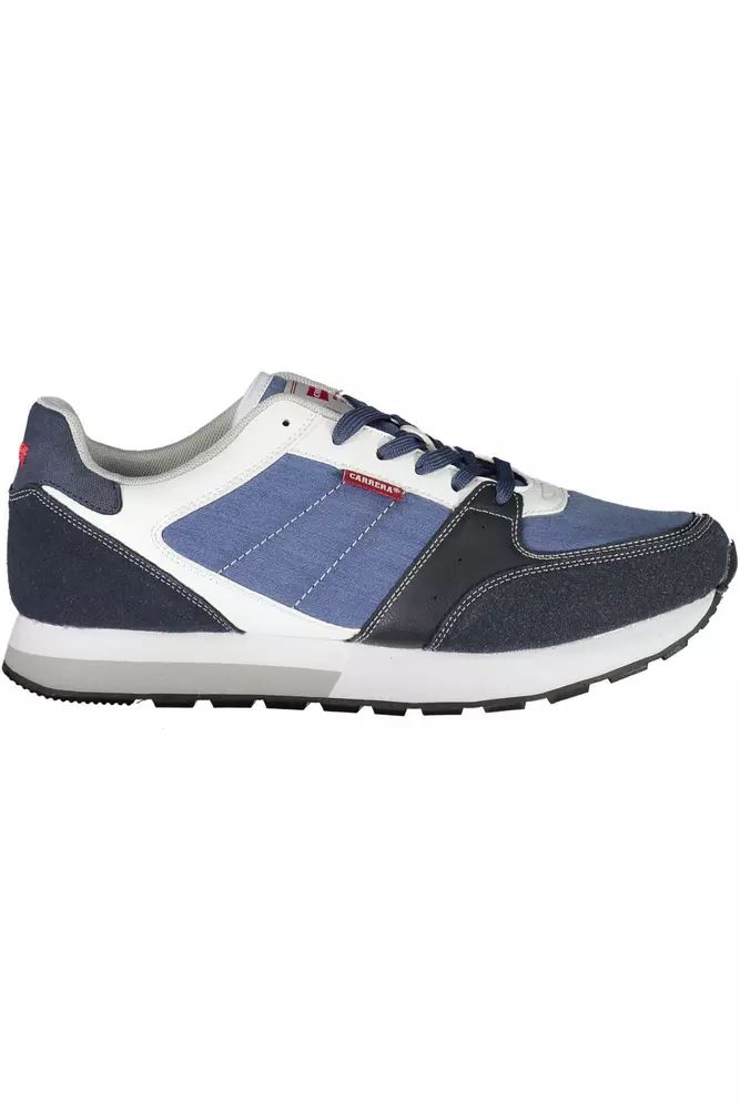 Carrera Chic Blue Contrast Lace-Up Sneakers