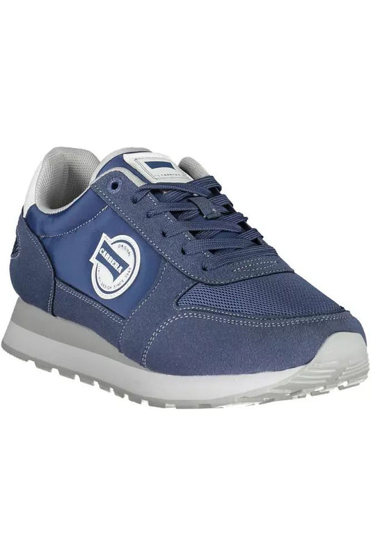 Carrera Sleek Blue Sneakers with Eco-Leather Detailing