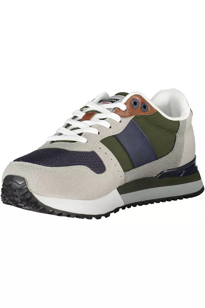 Carrera Chic Gray Sports Sneakers with Eclectic Style