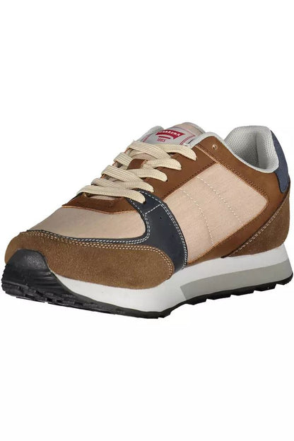 Carrera Chic Contrasting Lace-Up Sneakers