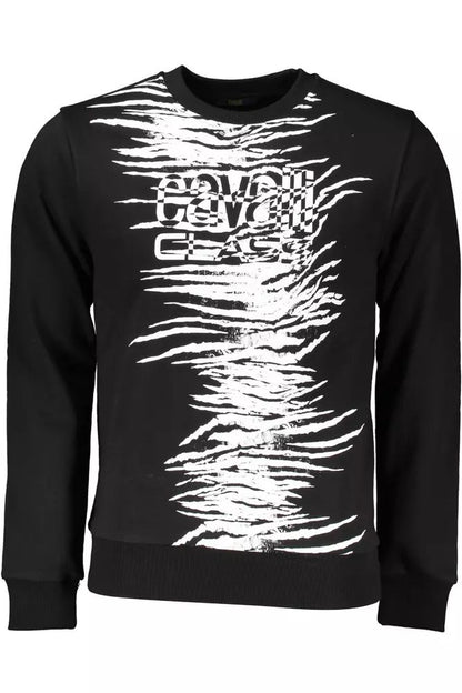 Cavalli Class Elegant Long-Sleeved Designer Sweater