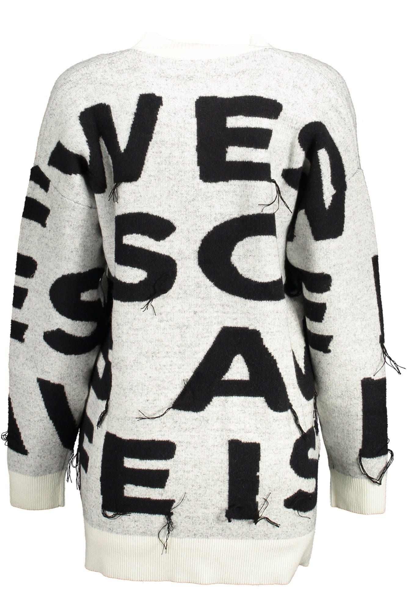 Desigual Elegant Contrast Detail Cardigan