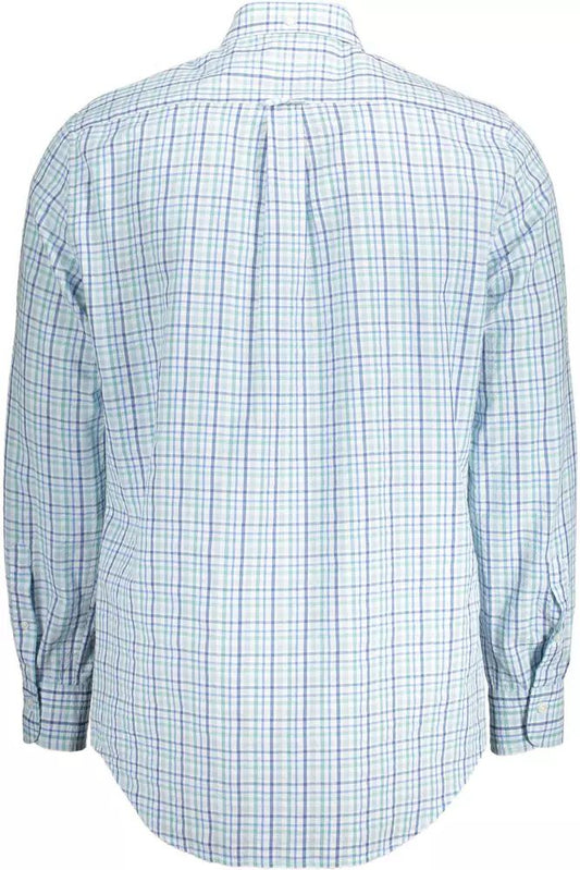 Gant Elegant Light Blue Long-Sleeved Shirt